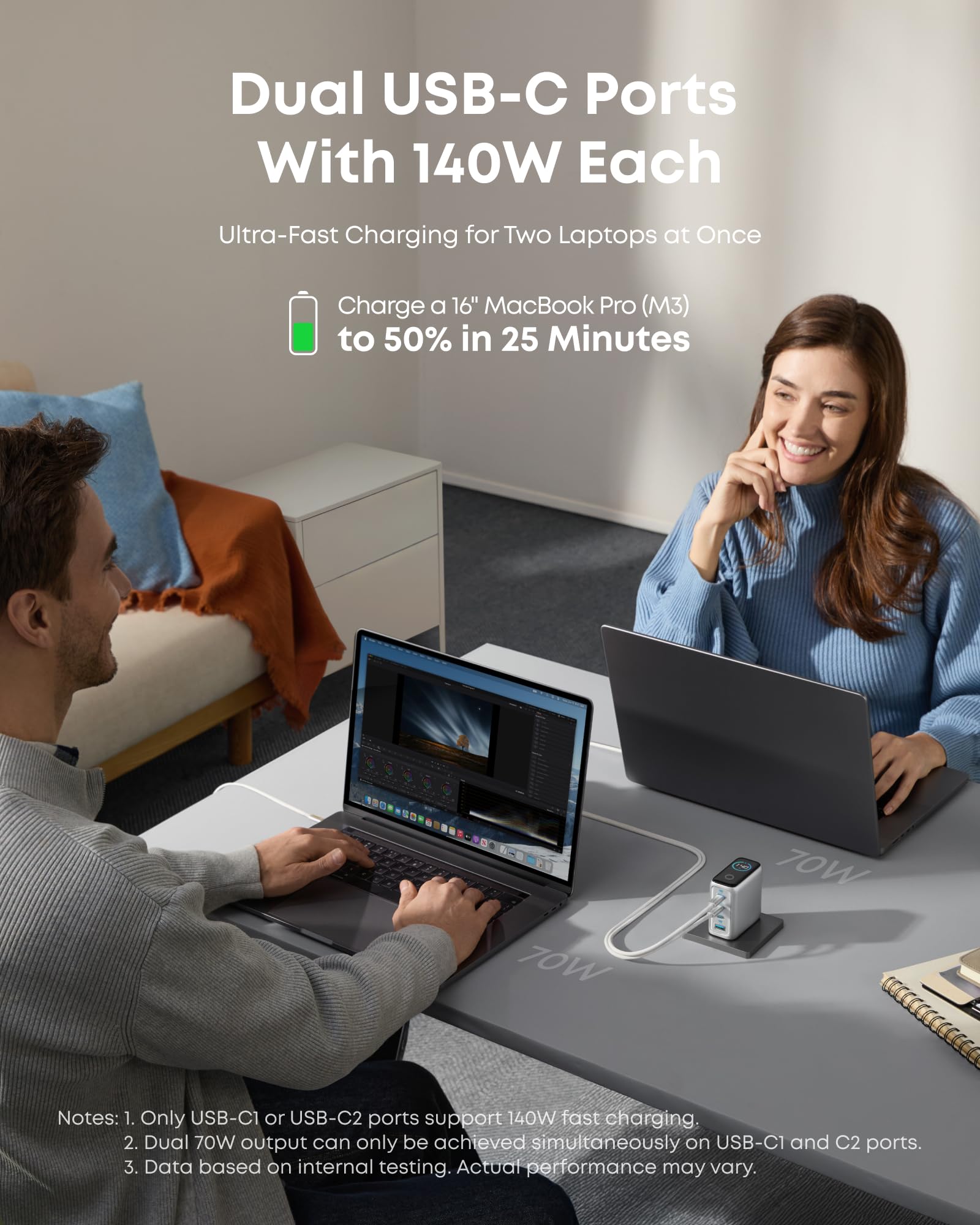 【2025/5/8新作】Anker Charger (140W 4 Ports) CES 2025: Anker just dropped two new products that are